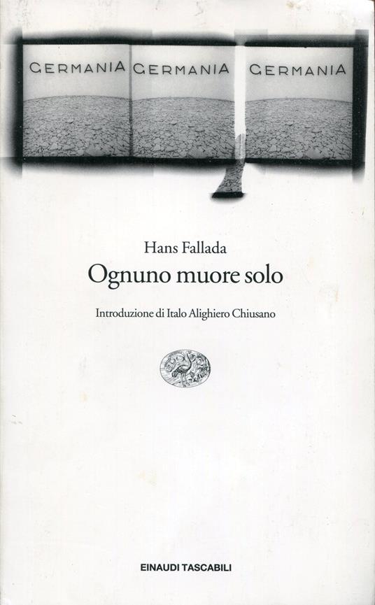 Ognuno muore solo - Hans Fallada - copertina