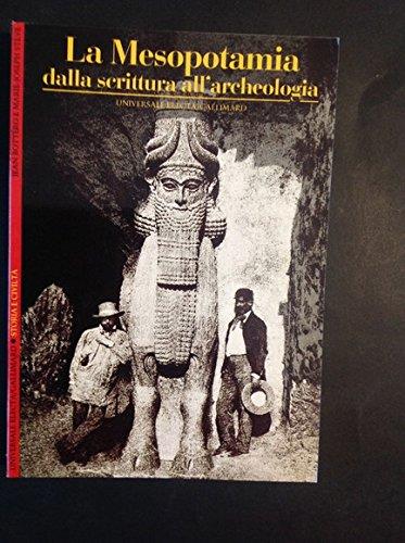 La mesopotamia. Dalla scrittura all'archeologia - copertina