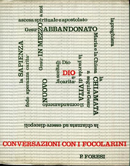 Conversazioni con i Focolarini - Pasquale Foresi - copertina
