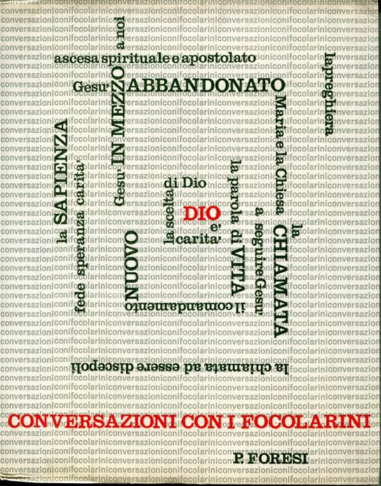 Conversazioni con i Focolarini - Pasquale Foresi - copertina