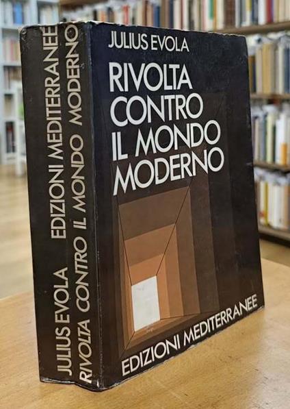 Rivolta contro il mondo moderno - Julius Evola - copertina