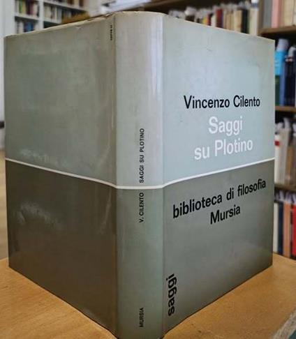 Saggi su Plotino - Vincenzo Cilento - copertina