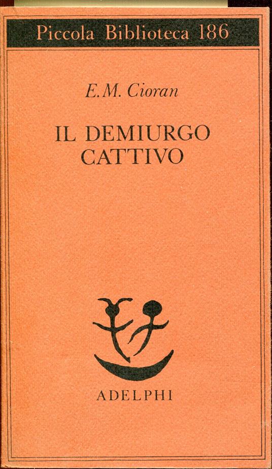 Il demiurgo cattivo - copertina