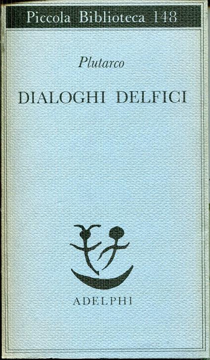 Dialoghi delfici - copertina