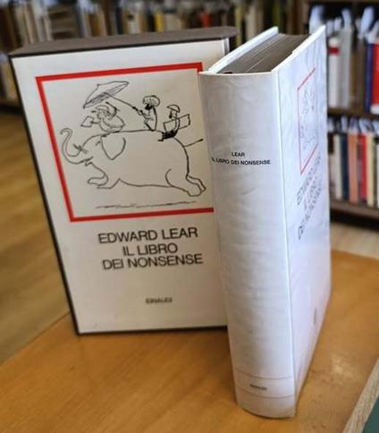 Il libro dei nonsense, Testo originale a fronte - Edward Lear - copertina
