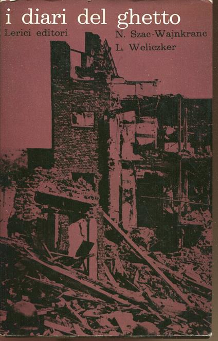 I diari del ghetto - copertina