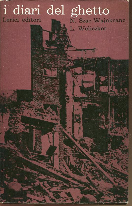 I diari del ghetto - copertina