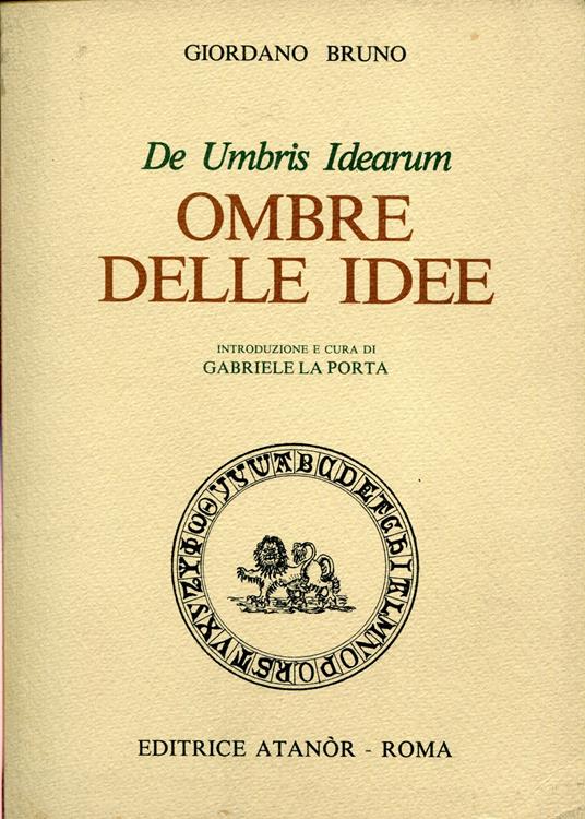Ombre delle idee - copertina