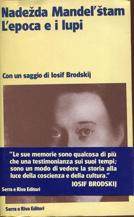 L'epoca e i lupi, con un saggio di Iosif Brodskij - copertina