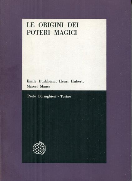 Le origini dei poteri magici - copertina