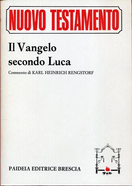 Il Vangelo secondo Luca - copertina