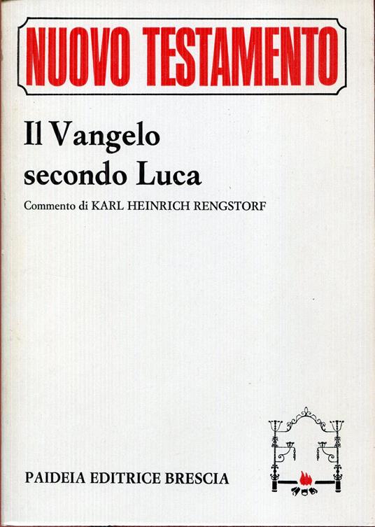 Il Vangelo secondo Luca - copertina