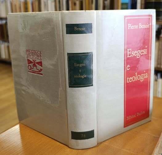 Esegesi e teologia - Pierre Benoît - copertina