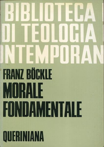 Morale fondamentale - copertina