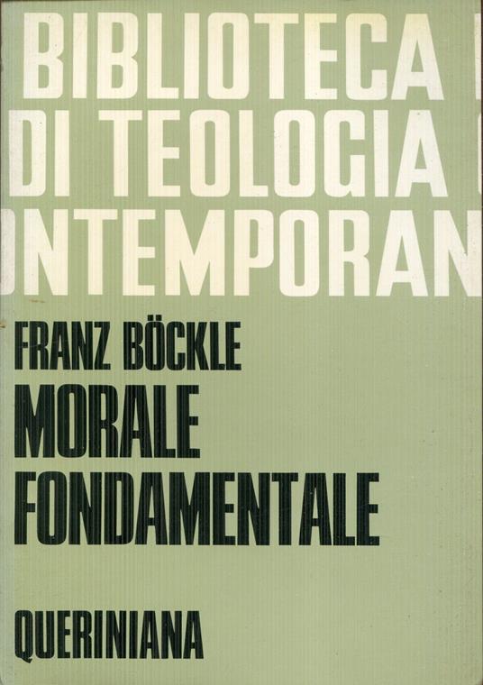 Morale fondamentale - copertina
