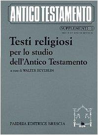 Testi religiosi per lo studio dell'Antico Testamento - copertina