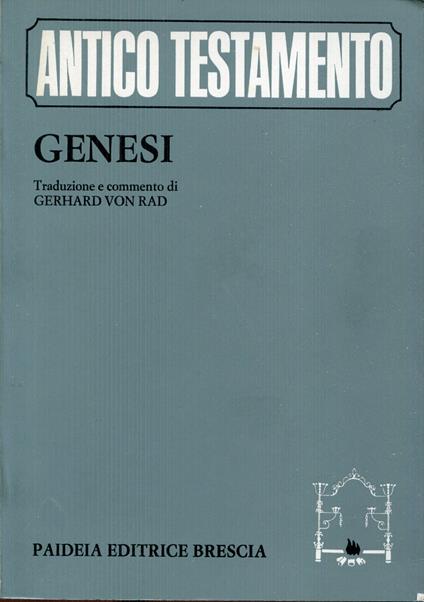 Genesi, Nuova ed. in un unico volume - copertina