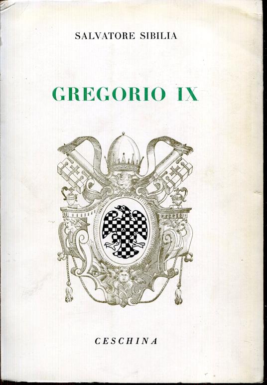 Gregorio IX - copertina
