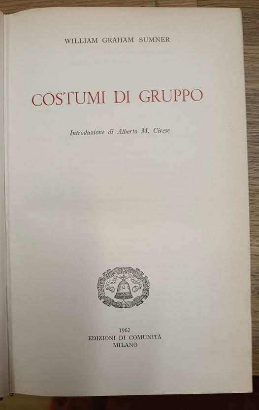 Costumi di gruppo