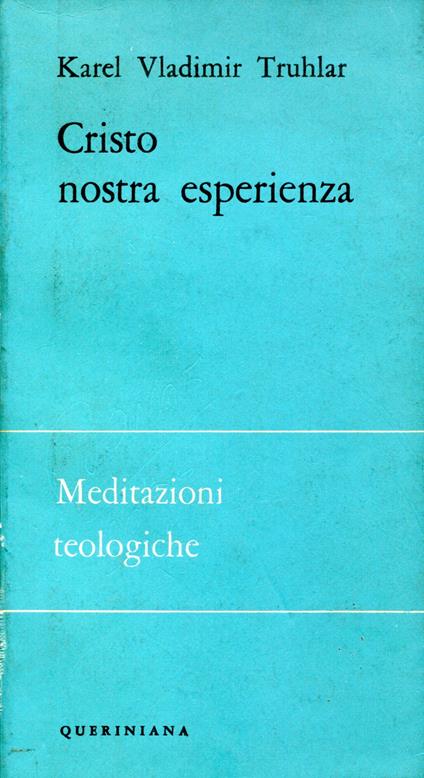 Cristo nostra esperienza - copertina
