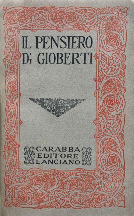 Il pensiero di Gioberti - Vincenzo Gioberti - copertina