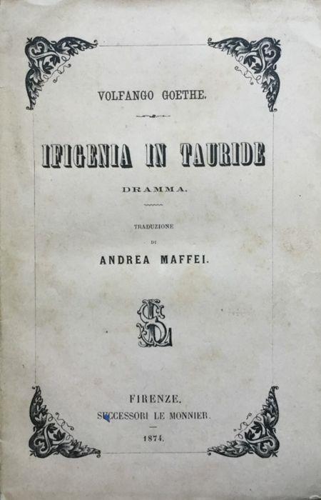 Ifigenia in Tauride. Dramma - Johann Wolfgang Goethe - copertina