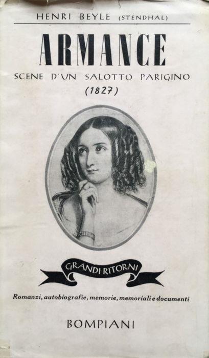 Armance. Scene d'un salotto parigino (1827) - Stendhal - copertina