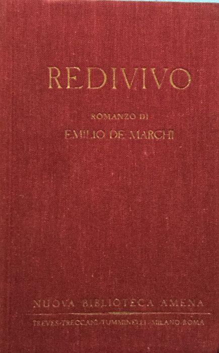 Redivivo - Emilio De Marchi - copertina