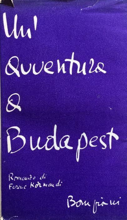Un'avventura a Budapest - Ferenc Kormendi - copertina