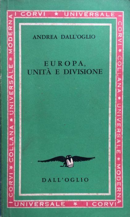 Europa, unit - Andrea Dall'Oglio - copertina