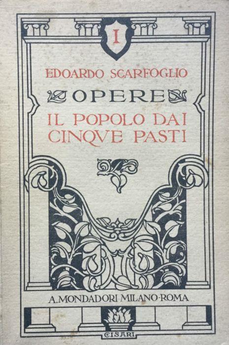 Il popolo dai cinque pasti. (Brindisi a Mr. Asquita) - Edoardo Scarfoglio - copertina