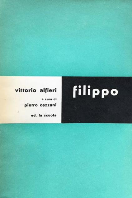 Filippo - Vittorio Alfieri - copertina