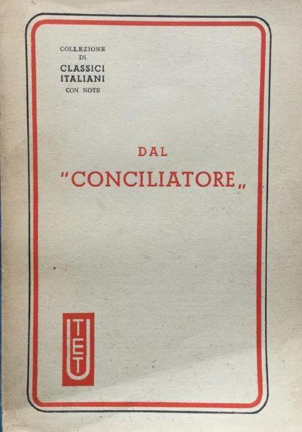 Dal Conciliatore - Pier Angelo Menzio - copertina