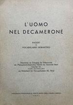 L' uomo del Decamerone. Saggio di vocabolario semantico