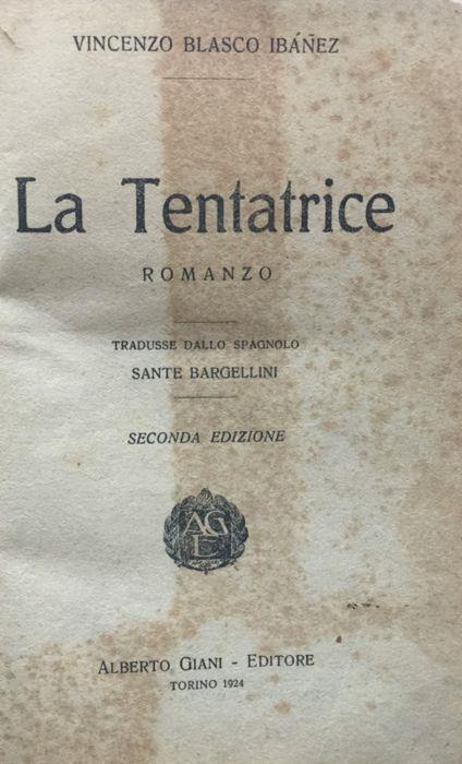 La Tentatrice - copertina