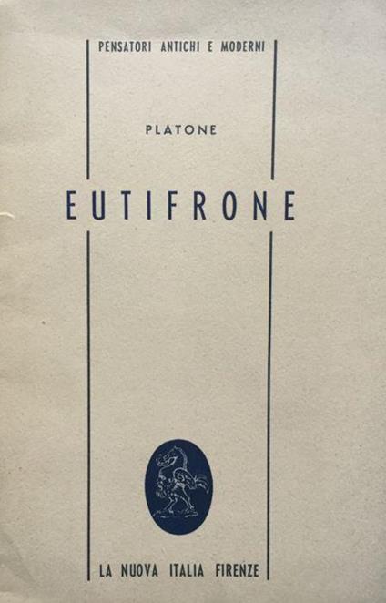 Eutifrone - Platone - copertina
