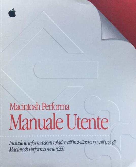 Macintosh Performa. Manuale utente - copertina