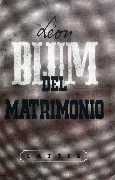 Del matrimonio - Léon Blum - copertina
