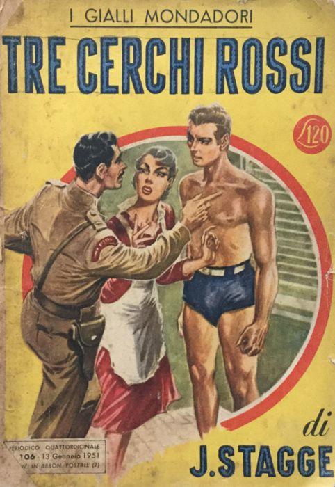Tre cerchi rossi - Jonathan Stagge - copertina