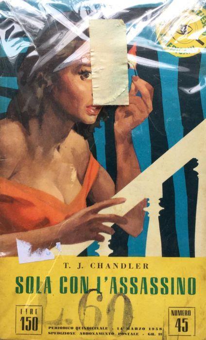 Sola con l'assassino - copertina