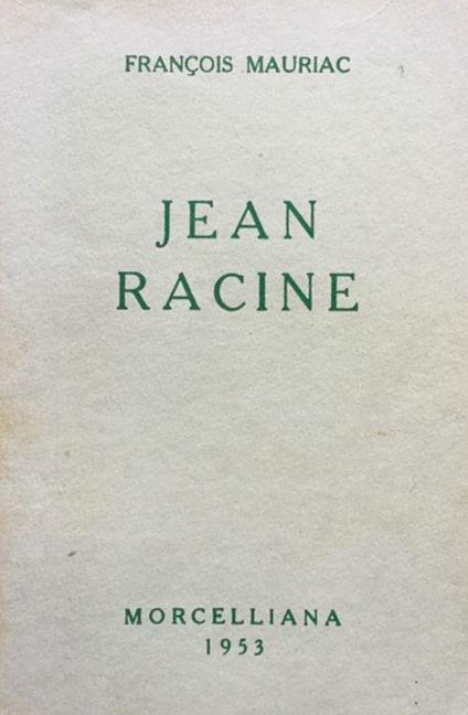 Jean Racine - copertina