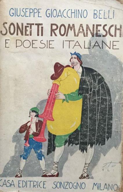 Sonetti Romaneschi e poesie italiane - Gioachino Belli - copertina
