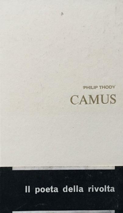 Camus - Philip Thody - copertina