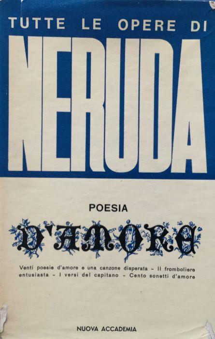 Poesia d'amore - Pablo Neruda - copertina