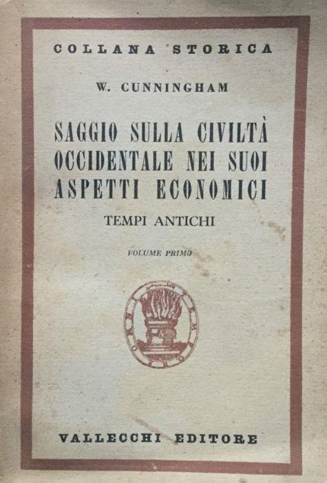 Saggio sulla civilt - William Cunningham - copertina