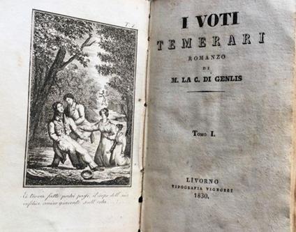 I voti temerari - copertina