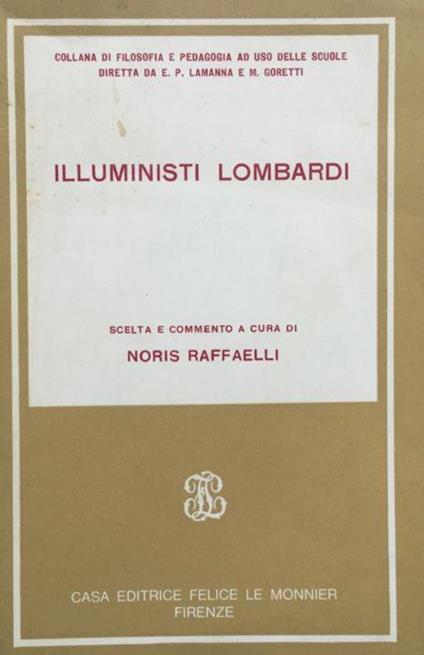 Illuministi lombardi - copertina