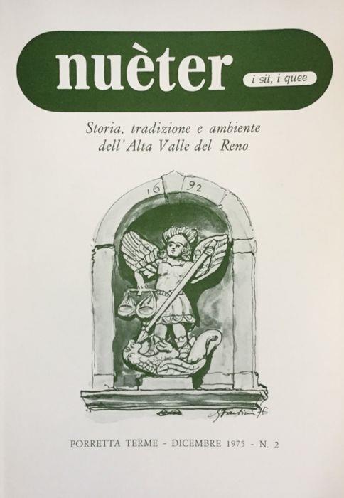 Nueter i sit i quee. 2/1975. Storia, tradizione e ambiente Alta Valle del Reno - copertina
