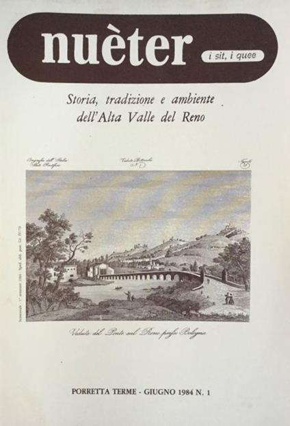 Nueter i sit i quee. 19/1984. Storia, tradizione e ambiente Alta Valle del Reno - copertina