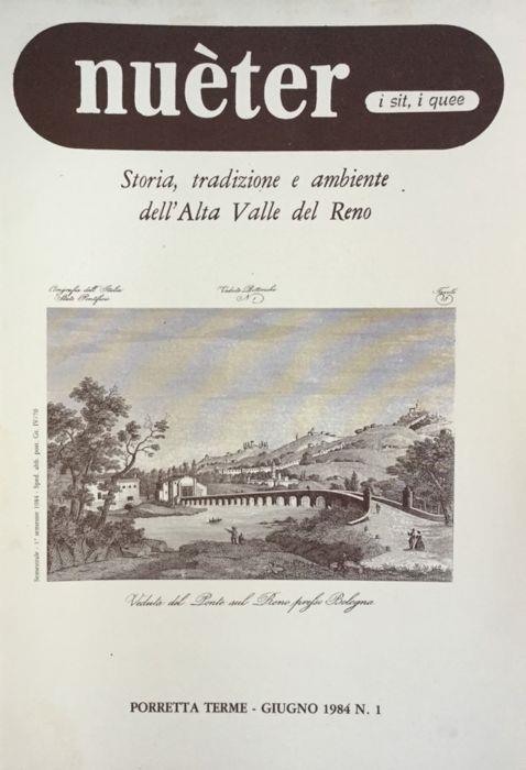 Nueter i sit i quee. 19/1984. Storia, tradizione e ambiente Alta Valle del Reno - copertina